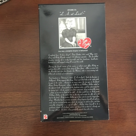 I love Lucy, Barbie by Mattel, episode 114. L.A. at last collection. - Picture 2 of 4